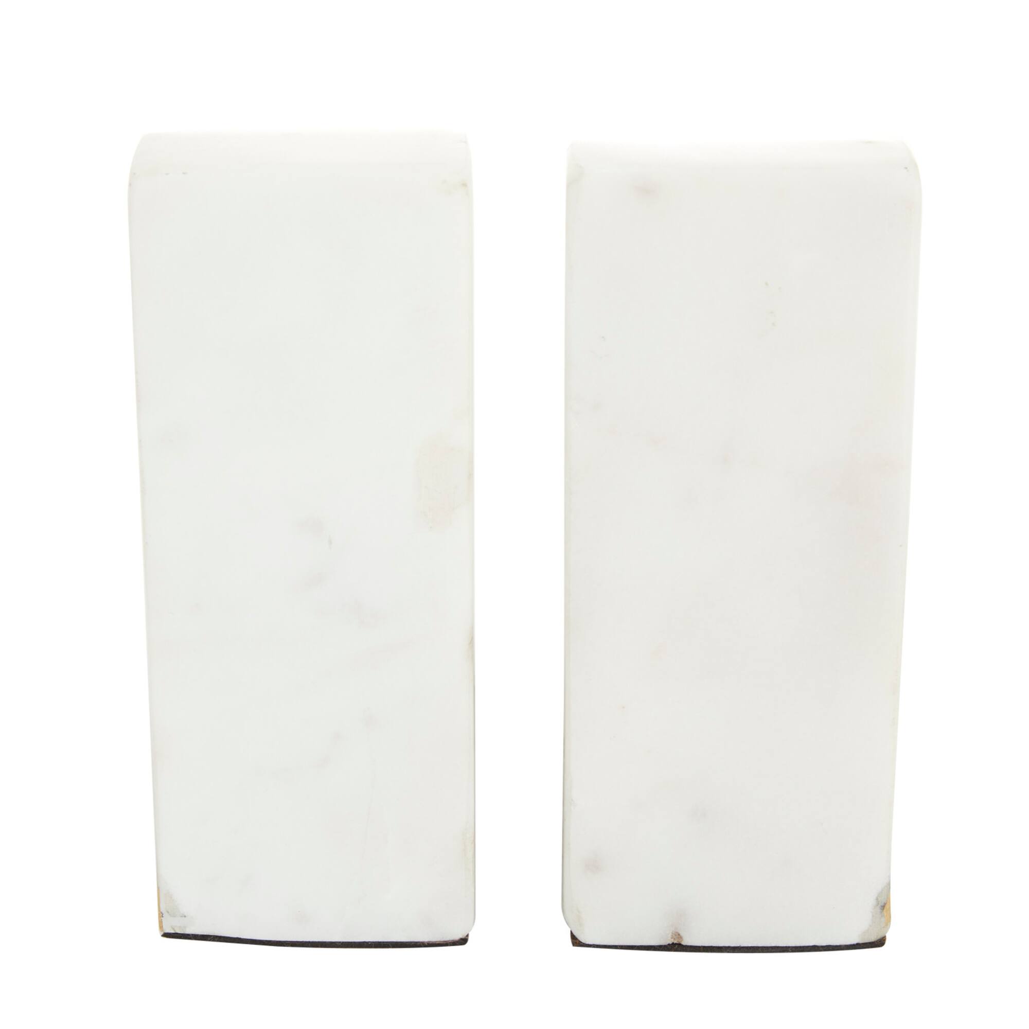 CosmoLiving by Cosmopolitan Marble Glam Bookends